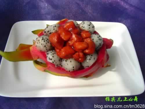 糖醋樱桃肉的做法