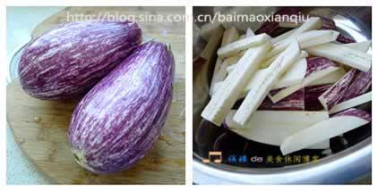 肉末烧茄子盖饭的做法