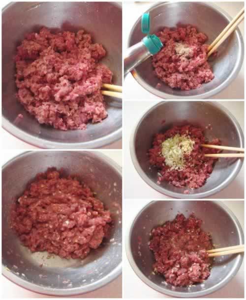 小白菜汆丸子的做法