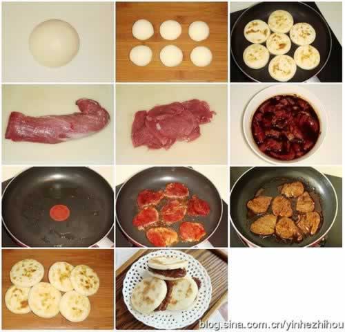 烧饼里脊速成法的做法