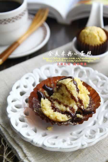 全麦米粉小蛋糕的做法