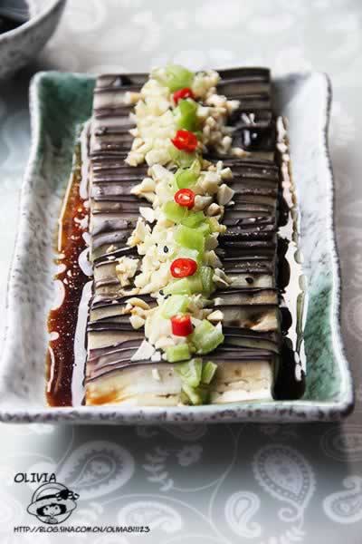 蒜香茄条的做法