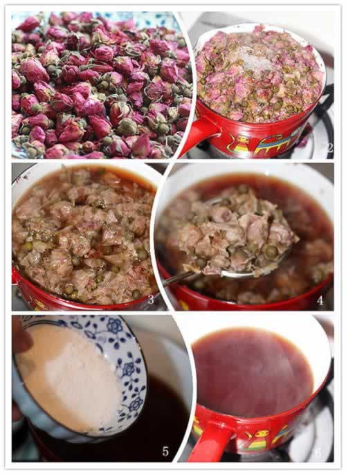 玫瑰花露的做法