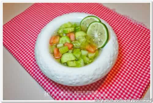 柠香蔬菜沙拉的做法