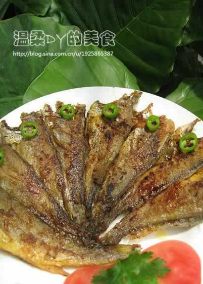 巧煎小黄鱼扇的做法