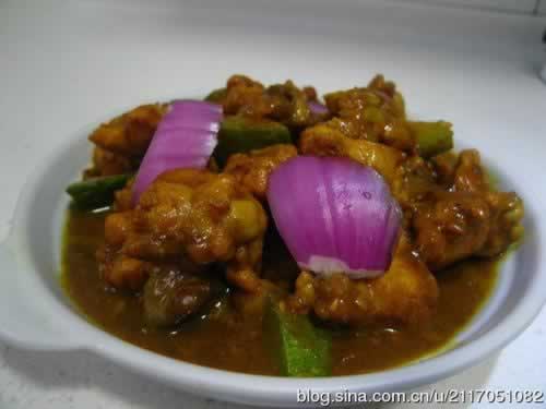 秘制经典泰式咖喱鸡滑块的做法