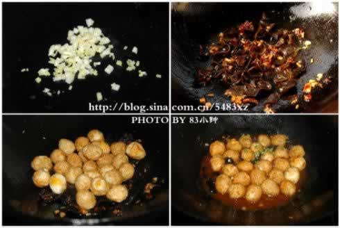 虎皮鹌鹑蛋的做法