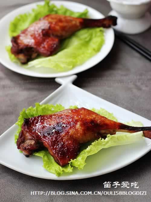 蜜汁酱烤鸭腿的做法