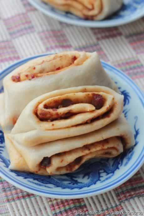 豆渣拌饭酱花卷的做法