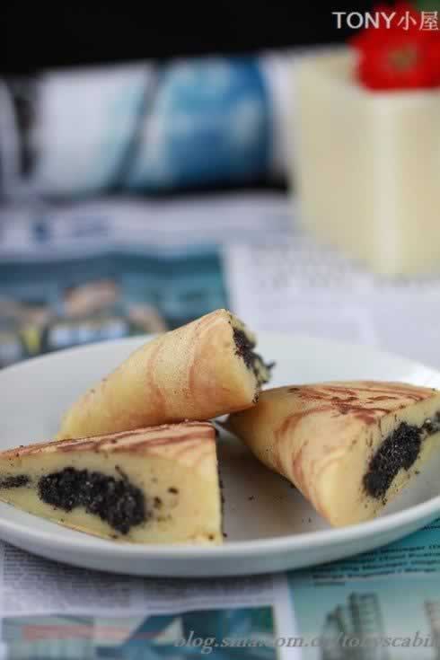 芝麻煎饼的做法,怎么做,如何做,图解详细步骤的做法