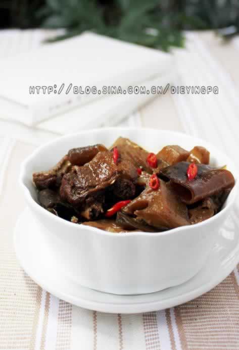 麻香藕焖鸭的做法,怎么做,如何做,图解详细步骤的做法