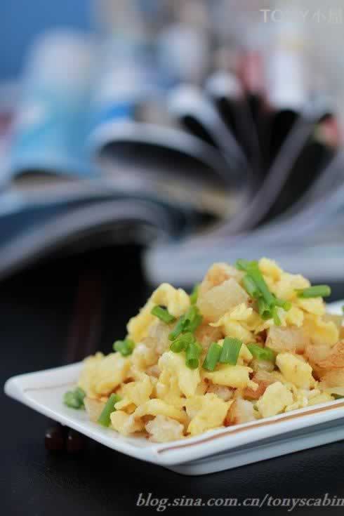 鸡蛋炒馒头的做法,怎么做,如何做,图解详细步骤的做法