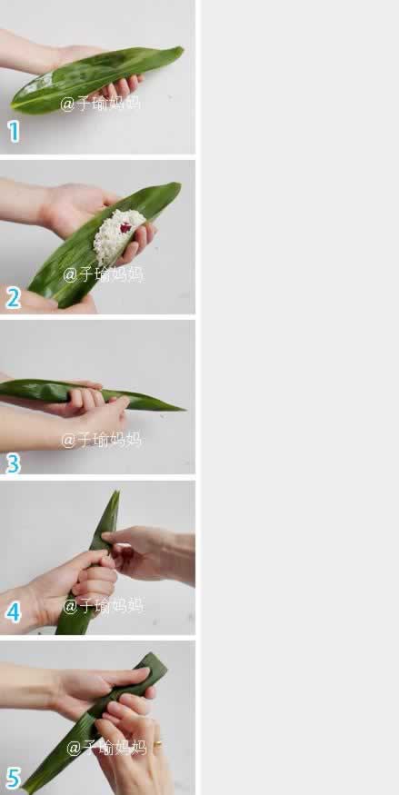 可爱藕节粽子的做法