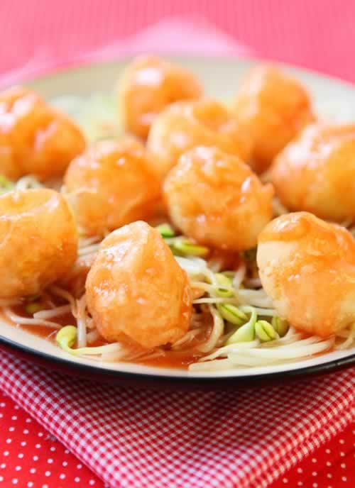 鱼香鸽子蛋的做法