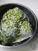 槐花包子的做法