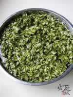 槐花包子的做法