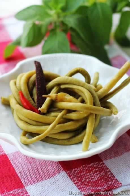 自制酸豇豆的做法