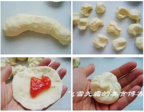 果酱包子的做法