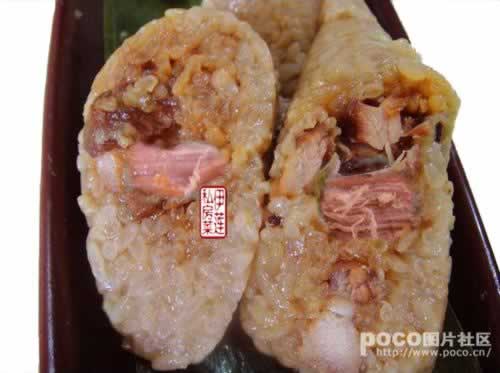 鲜肉粽和蛋黄粽的做法