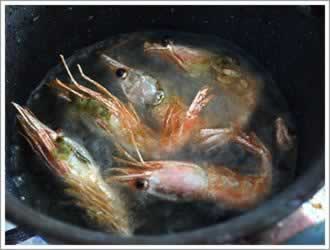 干锅北极虾的做法