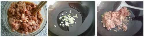 蒜苔肉酱的做法