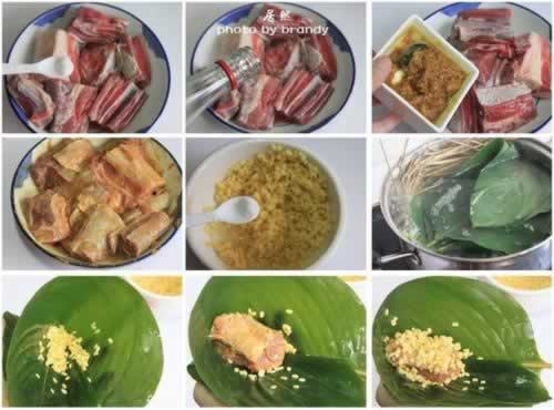 粽香黄金牛腱肉的做法