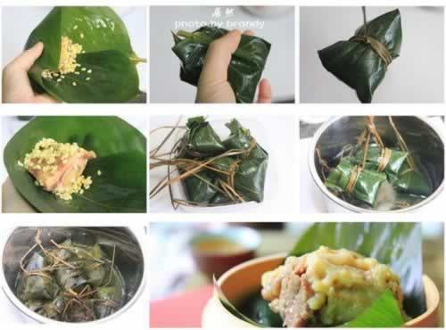 粽香黄金牛腱肉的做法