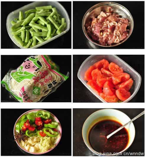 私房扁豆焖面的做法