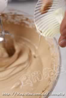 可可抹茶蛋糕的做法