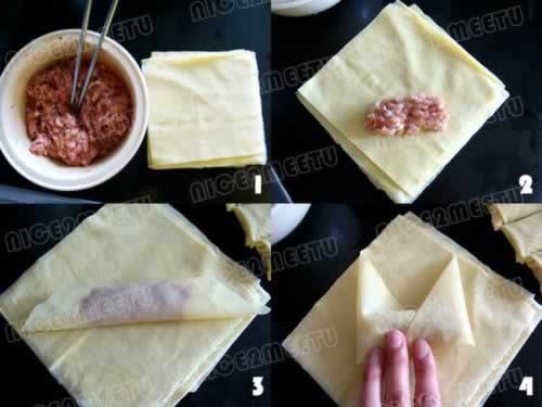 百叶包煮粥的做法