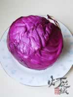 脆拌紫甘蓝的做法