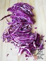 脆拌紫甘蓝的做法