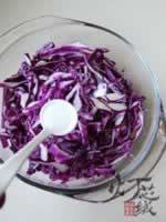 脆拌紫甘蓝的做法