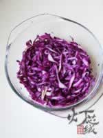 脆拌紫甘蓝的做法