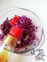 脆拌紫甘蓝的做法