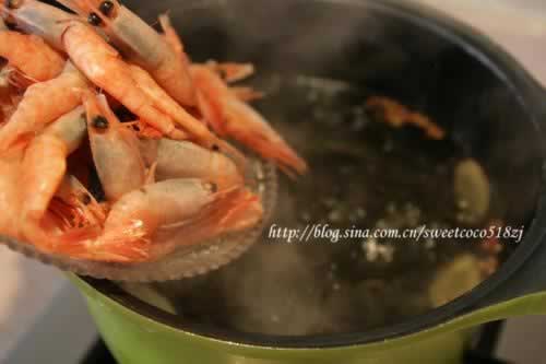 香糟北极虾的做法
