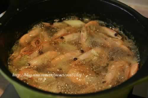 香糟北极虾的做法