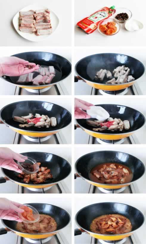 冰凉小排的做法