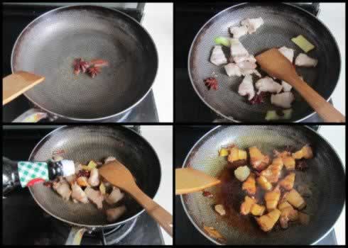 茭白烧肉的做法