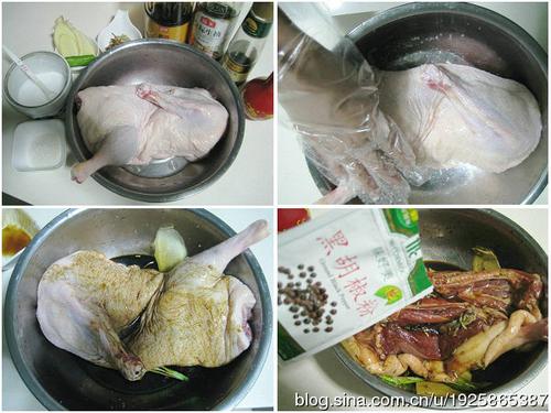 家庭版滋味烤鸭的做法