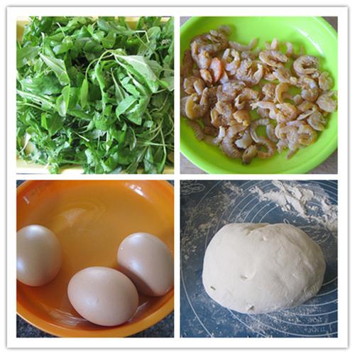 荠菜鸡蛋盒子的做法