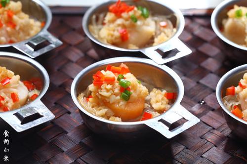 粉丝蒜蓉蒸带子的做法