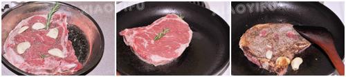 美式烤T骨牛排的做法