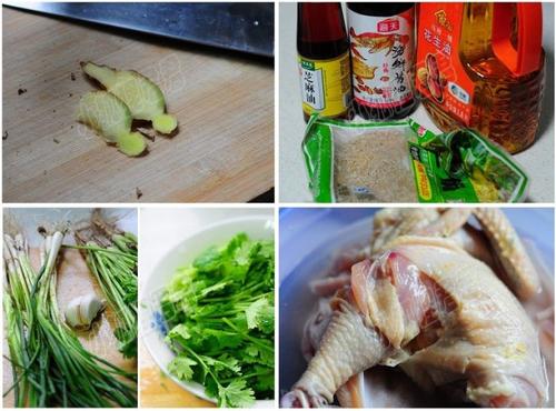 手撕白切鸡的做法