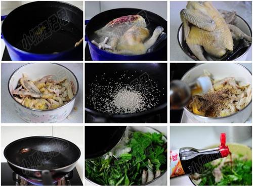 手撕白切鸡的做法