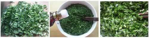 韭菜鲜肉蒸饺的做法