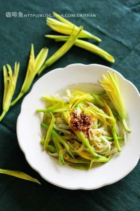 果醋黄花菜的做法