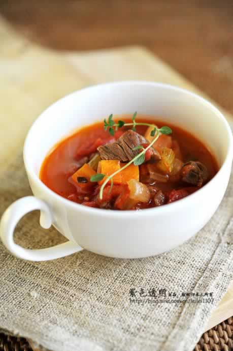 罗宋汤的做法