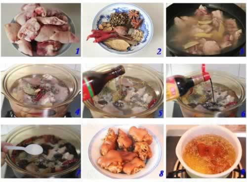 金牌猪手的做法