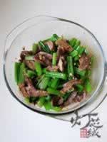 芹菜拌腱肉的做法